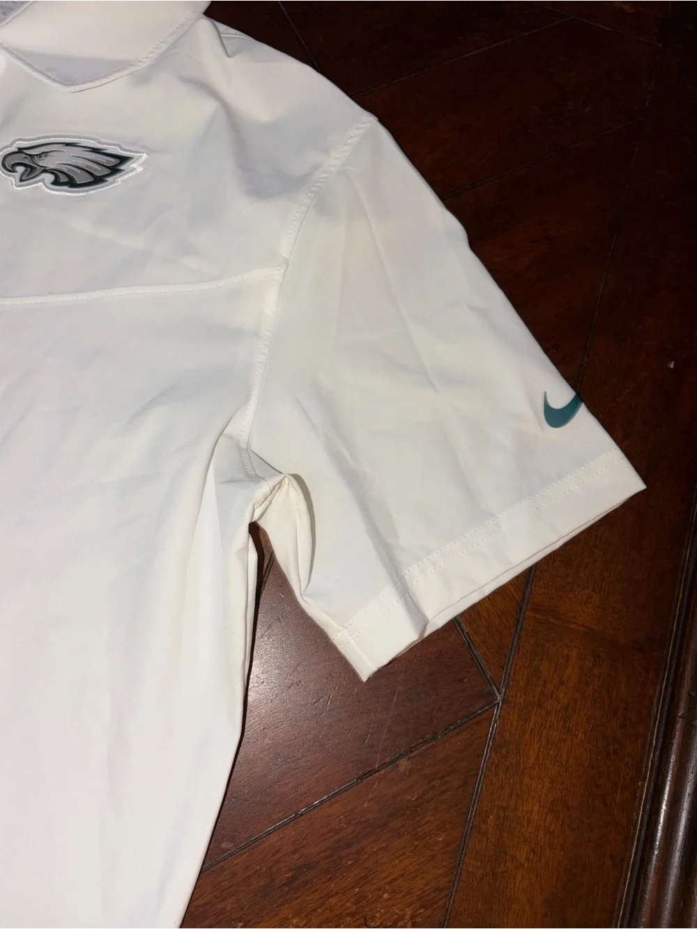 Nfl Philadelphia Eagles Nike Dri-fit White Shirt onfield Performance Polo s